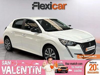 Usado Peugeot 208 Active 100 CV (73 kW) 2023 Blanco Utilitario