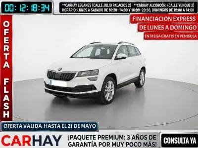 Usado Skoda Karoq Ambition 150 HP (110 kW) 2021 Branco SUV