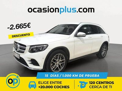 Blanco Usado 2016 Mercedes GLC250 SUV | 25.190 € (Precio justo)