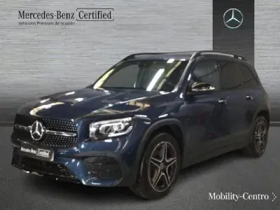 Usado Mercedes GLB220 AMG line 190 CV (139 kW) 2022 Azul denim SUV