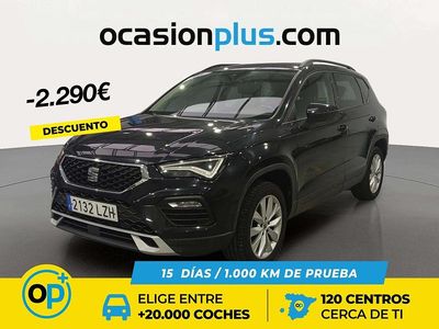 Usado Seat Ateca Style 150 CV (110 kW) 2022 Negro SUV