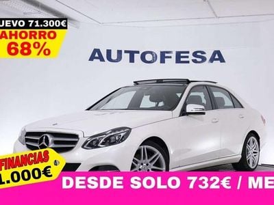 Blanco Usado 2014 Mercedes E350 Avantgarde Berlina | 22.300 €