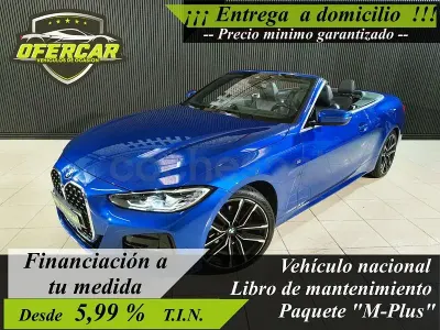 Usado BMW 420 Cabriolet 184 CV (135 kW) 2024 Azul Descapotable