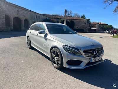 Usado Mercedes C220 Avantgarde 170 CV (125 kW) 2016 Gris / plata Familiar