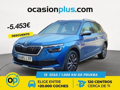 Azul Usado 2022 Skoda Kamiq SUV | 18.350 € (Precio justo)