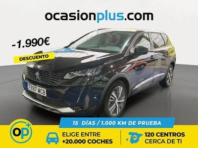 Negro Usado 2022 Peugeot 5008 Allure SUV | 21.900 € (Precio justo)