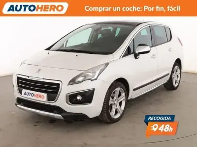 Usado Peugeot 3008 Allure 115 CV (84 kW) 2014 Blanco Familiar