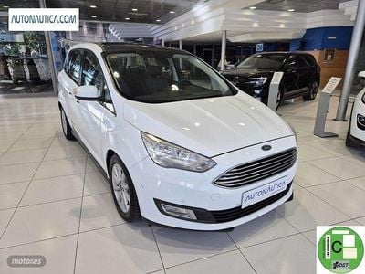Blanco Usado 2017 Ford Grand C-Max Titanium Monovolumen | 11.500 € (Precio justo)