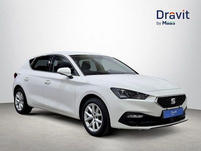 Usado Seat Leon Style 116 CV (85 kW) 2021 Blanco Berlina
