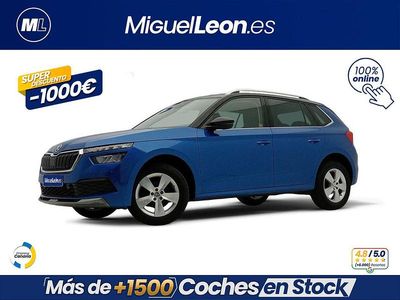 Azul Usado 2021 Skoda Kamiq Ambition SUV | 15.985 € (Precio justo)