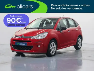 Usado Citroën C3 PureTech 82 CV (60 kW) 2016 Rojo Berlina