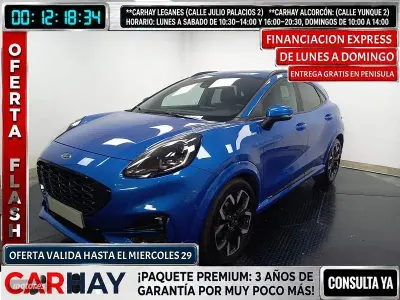 Usado Ford Puma ST-Line X 125 CV (91 kW) 2023 Azul SUV