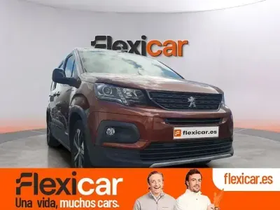 Usado Peugeot Rifter GT-line 100 CV (73 kW) 2018 Naranja Monovolumen