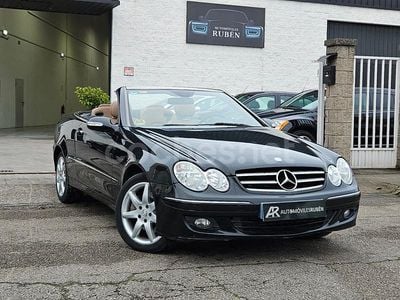 Negro Usado 2007 Mercedes CLK320 Avantgarde Descapotable | 6900 € (Super precio)
