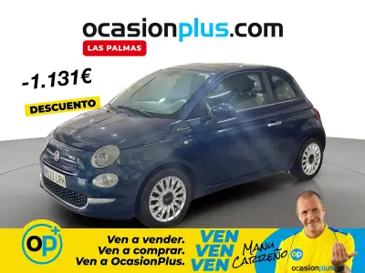 Usado Fiat 500 Dolcevita 70 CV (51 kW) 2021 Azul Utilitario