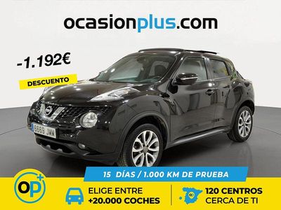 Usado Nissan Juke N-Connecta 117 CV (86 kW) 2016 Negro SUV
