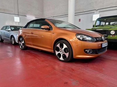 Usado VW Golf Cabriolet 150 CV (110 kW) 2016 Naranja Descapotable