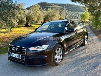 Usado Audi A6 190 CV (139 kW) 2016 Negro Familiar