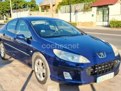 Usado Peugeot 407 Sport 136 CV (100 kW) 2004 Azul Berlina