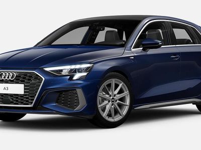 Usado Audi A3 S-Line 150 CV (110 kW) 2021 Azul Berlina