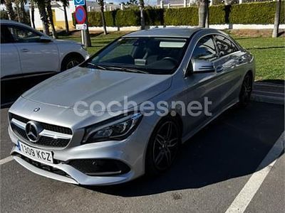 Usado Mercedes CLA200 AMG line 136 CV (100 kW) 2017 Gris / plata Berlina