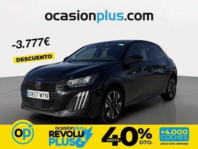 Usado Peugeot 208 Allure 100 CV (73 kW) 2025 Negro Utilitario