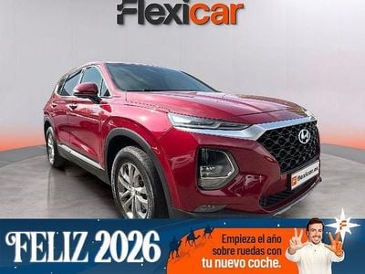 Rojo Usado 2019 Hyundai Santa Fe SUV | 22.890 € (Precio justo)
