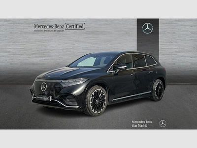 Usado Mercedes EQS580 AMG line 400 kW (544 CV) 2023 Negro SUV