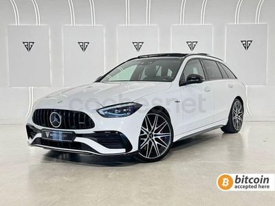 Usado Mercedes C43 AMG 408 CV (300 kW) 2023 Blanco Familiar