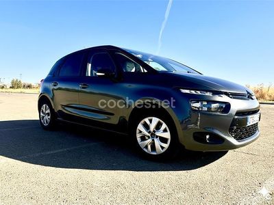 Usado Citroën C4 Picasso PureTech 130 CV (95 kW) 2015 Gris / plata Monovolumen