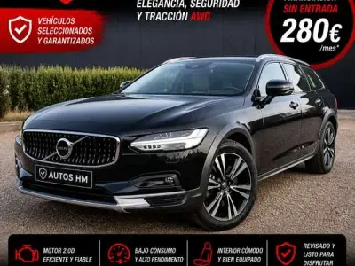 Usado Volvo V90 CC 190 CV (139 kW) 2021 Negro Familiar