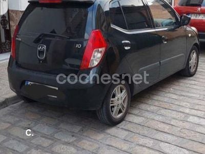 Usado Hyundai i10 Style 66 CV (48 kW) 2008 Negro Utilitario