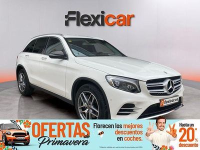 Usado Mercedes GLC220 170 CV (125 kW) 2018 Blanco