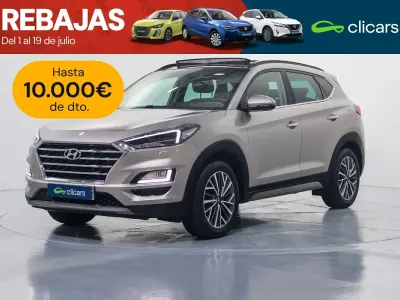 Usado Hyundai Tucson 177 CV (130 kW) 2019 Gris / plata SUV