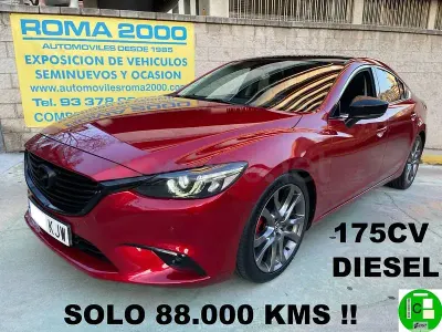 Usado Mazda 6 Luxury 175 CV (128 kW) 2018 Granate Berlina