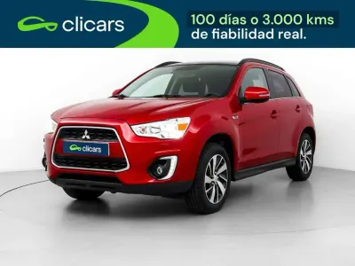 Usado Mitsubishi ASX Motion 117 CV (86 kW) 2014 Rojo SUV