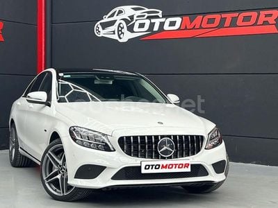 Blanco Usado 2020 Mercedes C300e Berlina | 27.790 € (Un poco caro)