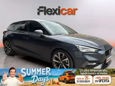 Usado Seat Leon FR 150 CV (110 kW) 2024 Gris Berlina