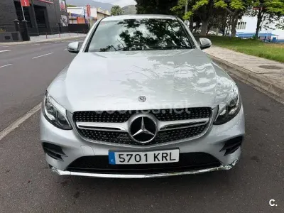 Usado Mercedes GLC220 194 CV (142 kW) 2018 Gris / plata SUV