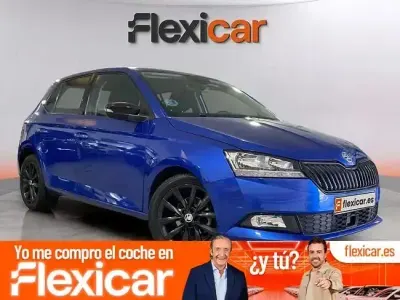 Usado Skoda Fabia 95 CV (69 kW) 2021 Azul Utilitario