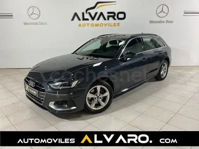 Usado Audi A4 Advanced Plus 136 CV (100 kW) 2022 Gris / plata Familiar