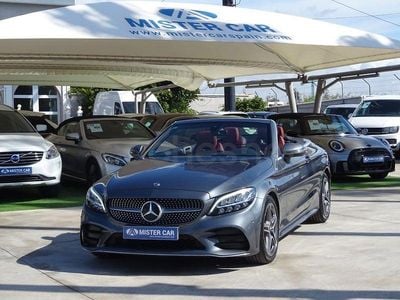 Usado Mercedes C220 194 CV (142 kW) 2019 Gris / plata Descapotable