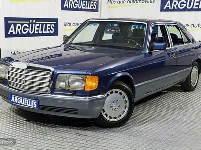 Usado Mercedes 300 SE 188 CV (138 kW) 1986 Azul Berlina