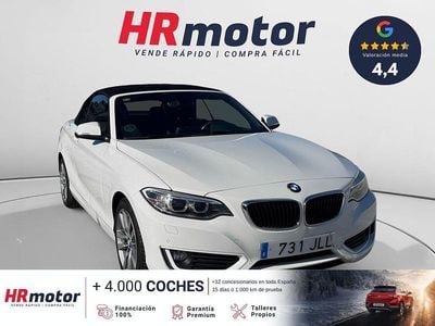 Usado BMW 218 Advantage 150 CV (110 kW) 2016 Blanco Descapotable