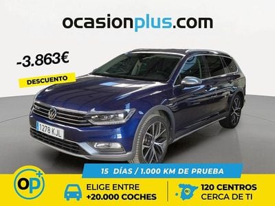Azul Usado 2018 VW Passat Alltrack Familiar | 24.900 € (Buen precio)
