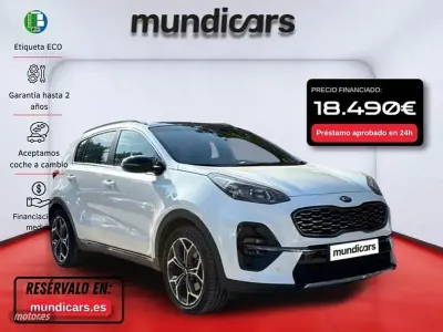 Usado Kia Sportage GT-Line 136 CV (100 kW) 2019 Blanco SUV