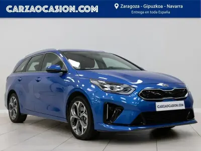 Usado Kia Ceed 141 CV (103 kW) 2022 Azul Utilitario