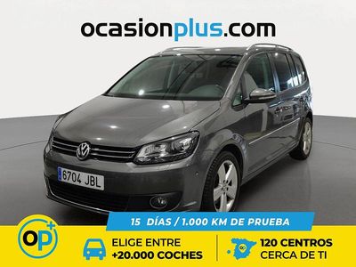 Gris Usado 2014 VW Touran Sportline Monovolumen | 16.900 € (Caro)