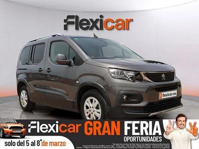 Usado Peugeot Rifter Access 110 CV (80 kW) 2019 Gris Monovolumen