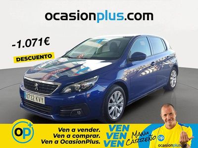 Usado Peugeot 308 Style 110 CV (80 kW) 2019 Azul